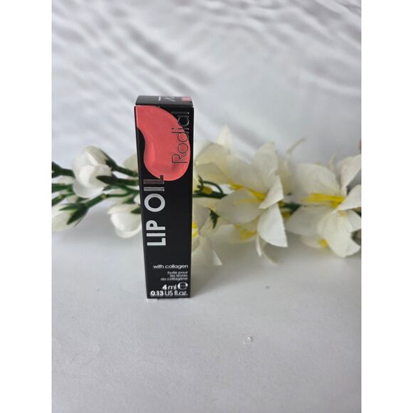 Rodial Plumping Collagen Lip Oil - Sugar Coral 4ml Retail $38 - Picture 1 of 5